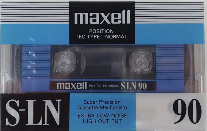 Maxell S-LN 90 Cassettebandje