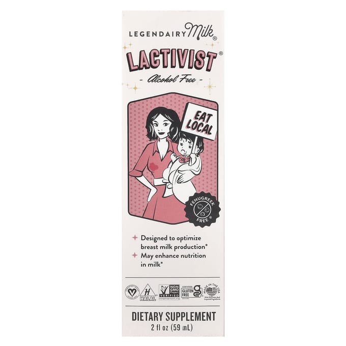 Legendairy Milk, Lactivist®, Sans Alcool, 2 fl oz (59 ml)