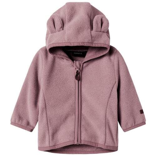 NAME IT - NBNMEEKO FLEECE JACKET MELANGE NOOS Unisex Jas