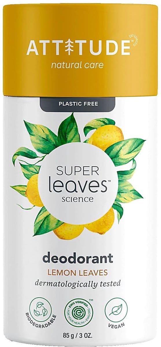 Attitude - Super Leaves Natural Deodorant Earl Grey & Fresh Cucumber - 75gr