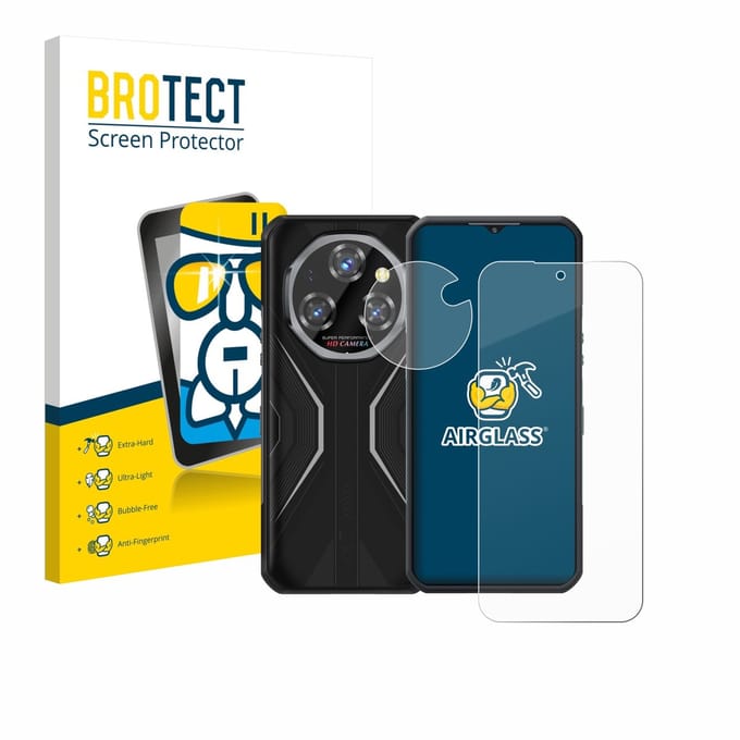 Screenprotector voor Oukitel WP55 Pro (Voor+Camera) Beschermglas transparant