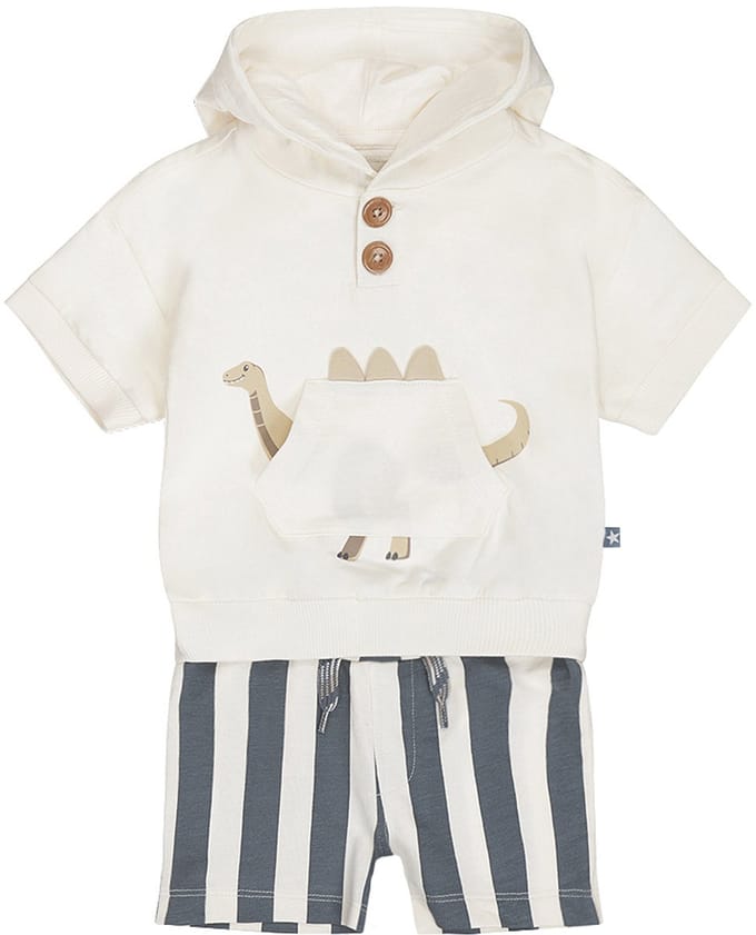 Dirkje Jongens Kledingset - Off white