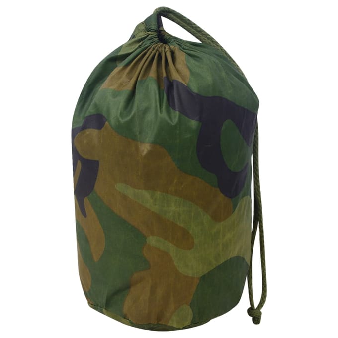 vidaXL - Camouflagenet - met - opbergtas - 2x7 - m - groen