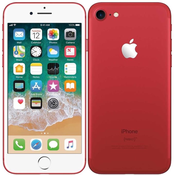Refurbished Apple iPhone 7 4,7  2GB RAM 32GB ROM 4G LTE Ontgrendeld iOS Smartphone 32GB rood