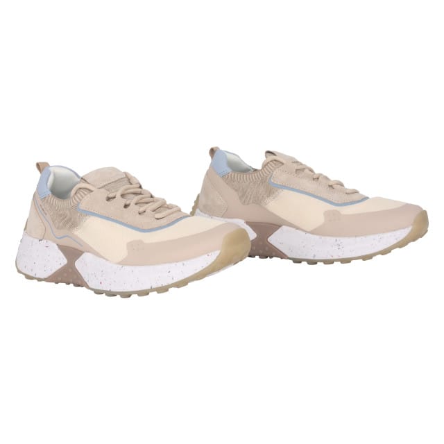 Gabor rollingsoft sensitive 26.996.33 - dames rollende wandelsneaker - Beige - maat 41 (EU) 7.5 (UK)