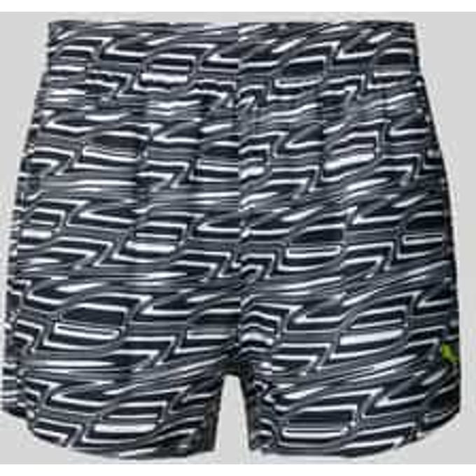 Slim fit zwembroek met logoprint