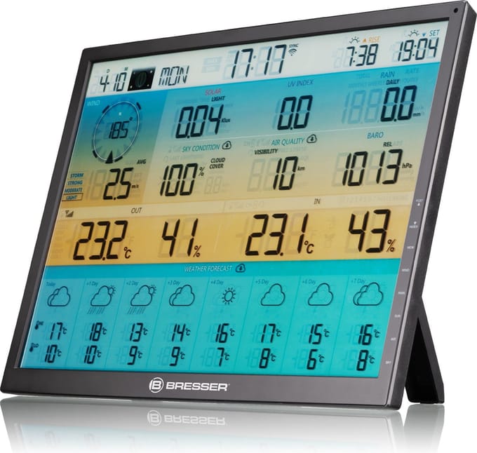 BRESSER Weerstation - Basisstation - Compatibel met 7003230