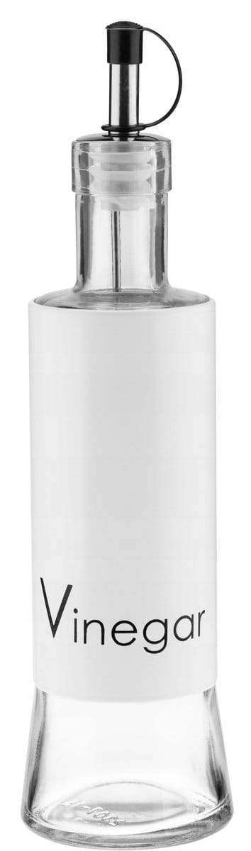 Galicja Greno Glazen Azijn Dispenser 320ml - Mat Wit