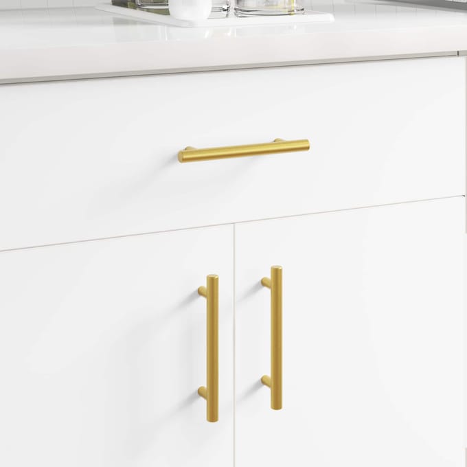 vidaXL Kasthandgreep 2 st Goud 150 mm Roestvrij staal