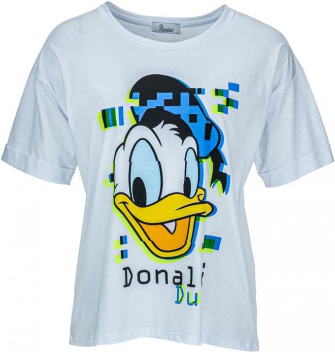 Princess goes Hollywood • t-shirt Donald pixel • maat 36