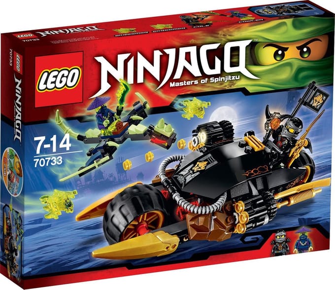 LEGO NINJAGO Blaster Bike, Bouwpakket, 7 jaar, 212 stuk(s)