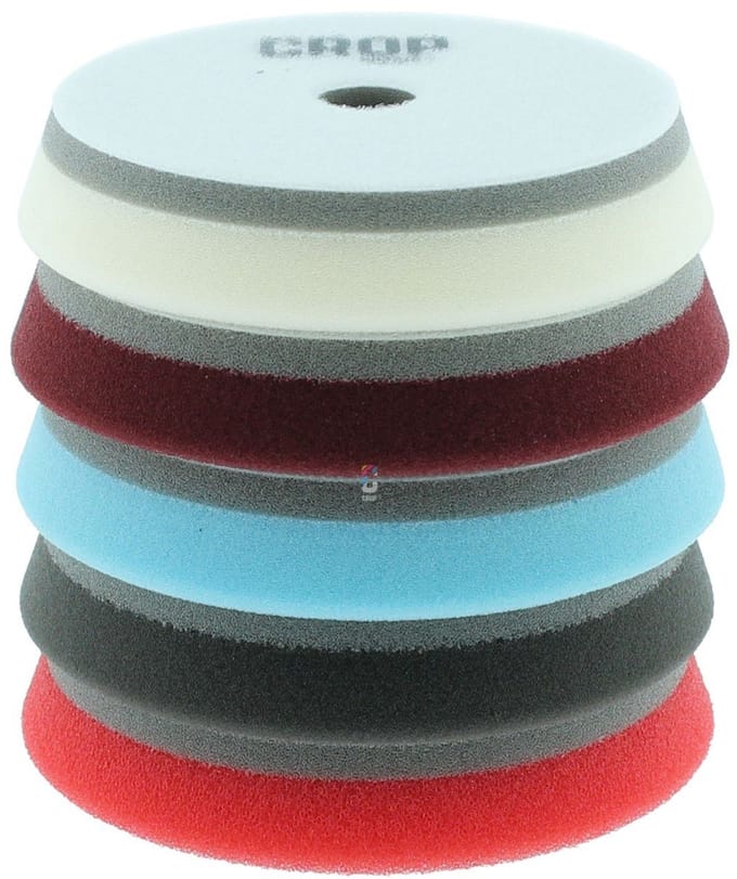 CROP Interface Polijstschijven Set 75mm - Car Detailing Essential Pack