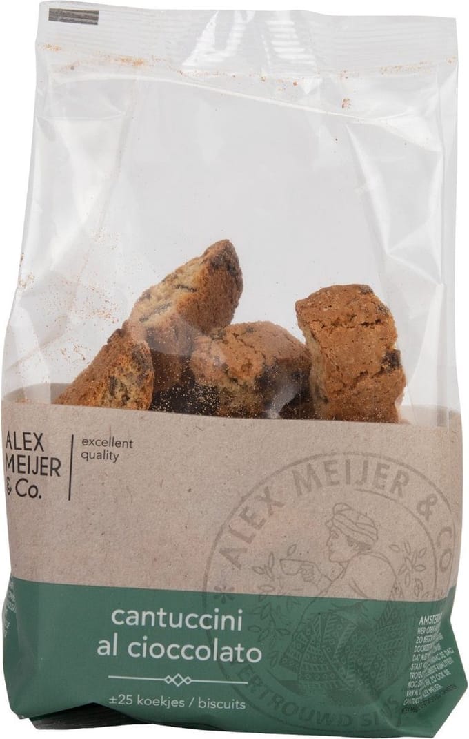 Alex Meijer Cantuccini met chocolade 250 gram
