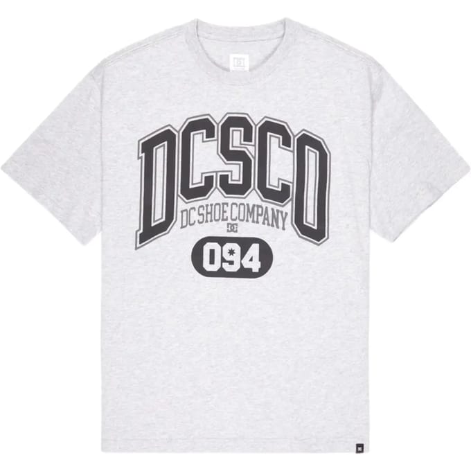 Dc Shoes Elective T-shirt Met Korte Mouwen Grijs S Man
