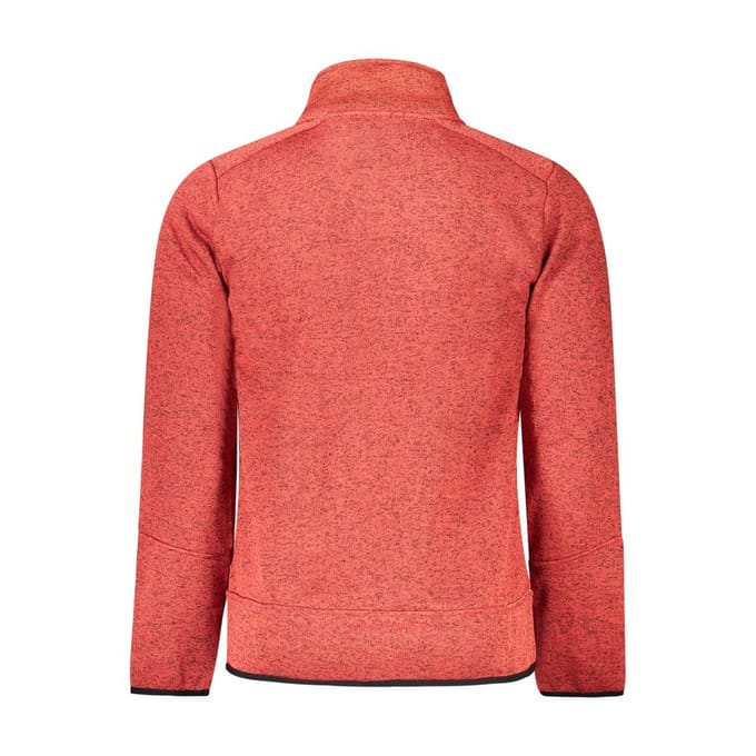 Noorwegen 1963 Rosso Polyester Heren Sweatshirt