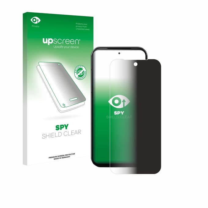 upscreen - privacy screenprotector voor Fairphone 5 - Folie Beschermfolie Blauwlichtfilter
