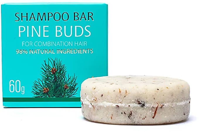 Natuurlijke shampoo bar dennenknoppen - Saules Fabrika