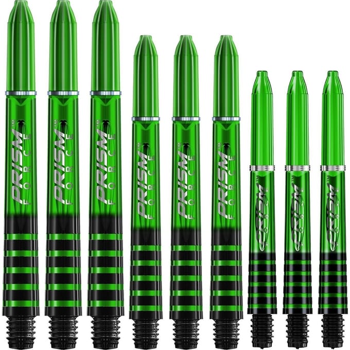 Winmau Prism Force Green - Dart Shafts