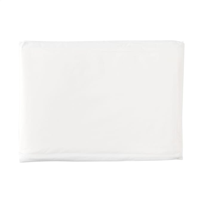 10 stuks duurzame wegwerp poncho transparant WIT - Voor elk buitenevenement - Specialties by eizook