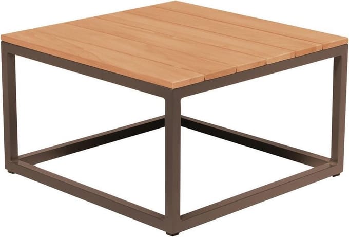 Tierra Outdoor tafel Rio Square Coffee Table Teak Top M