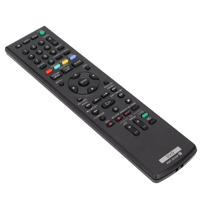 TV Vervangende Afstandsbediening Geschikt voor Sony RMTD247P RMTD250P RMTD251P RMTD224P black