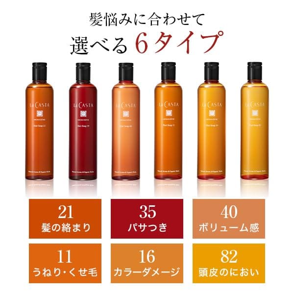 La CASTA - Aroma Esthe Hair Soap 82 600ml Refill