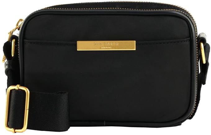 Ted Baker schoudertas Nykila Nylon Small Crossbody Bag Black zwart