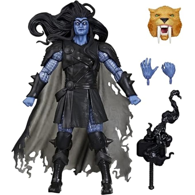 Hasbro Marvel Legends Action Figure Black Winter (Thor) (BAF: Marvel's Zabu) 15 cm Action Figuur