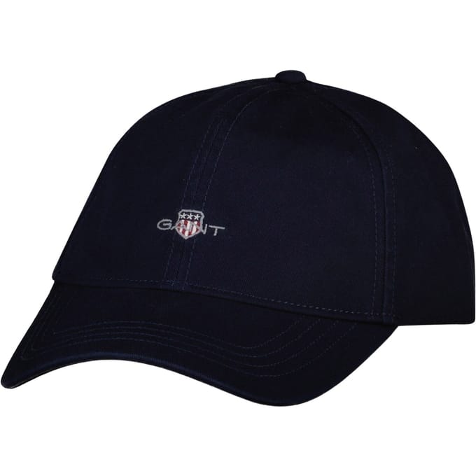Gant Cap Small Shield Cotton Twill Marine / male