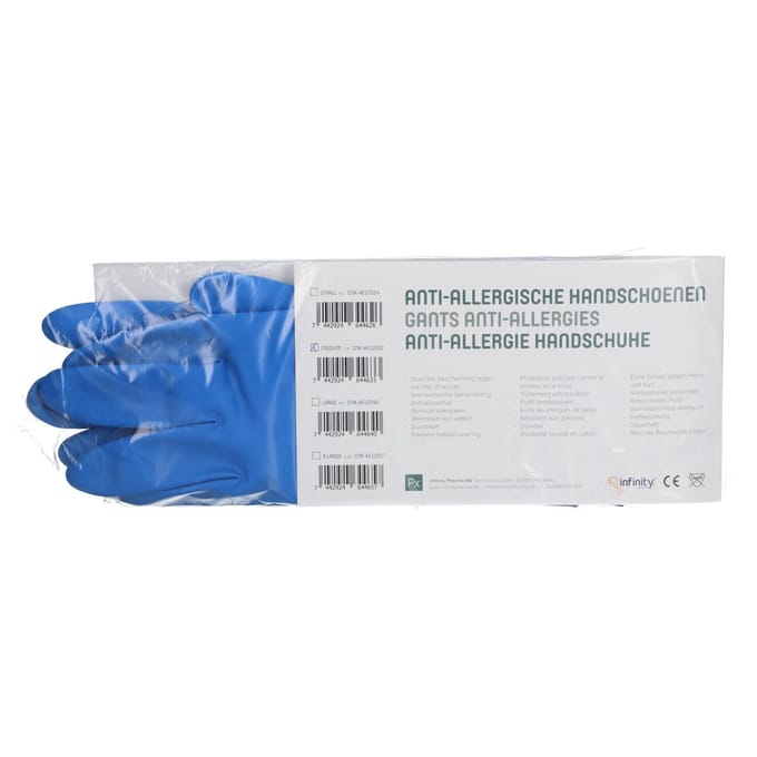 Pharmex Gants Anti-Allergique Nitril Medium 2 gants Handschoenen