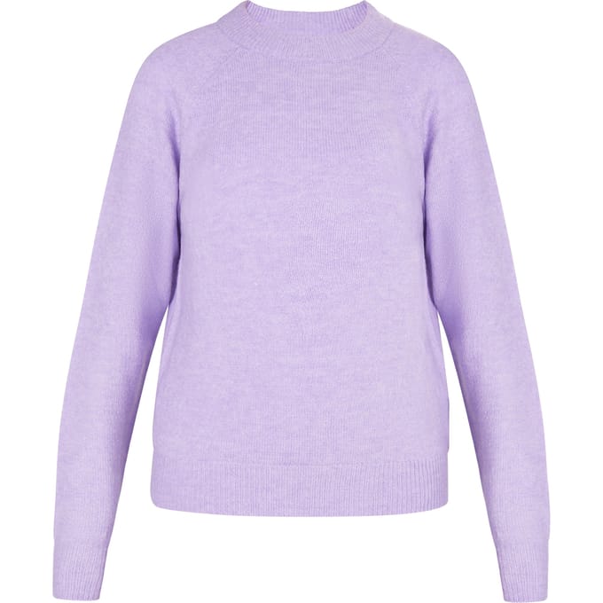 Mymo Gebreide trui Dames violet