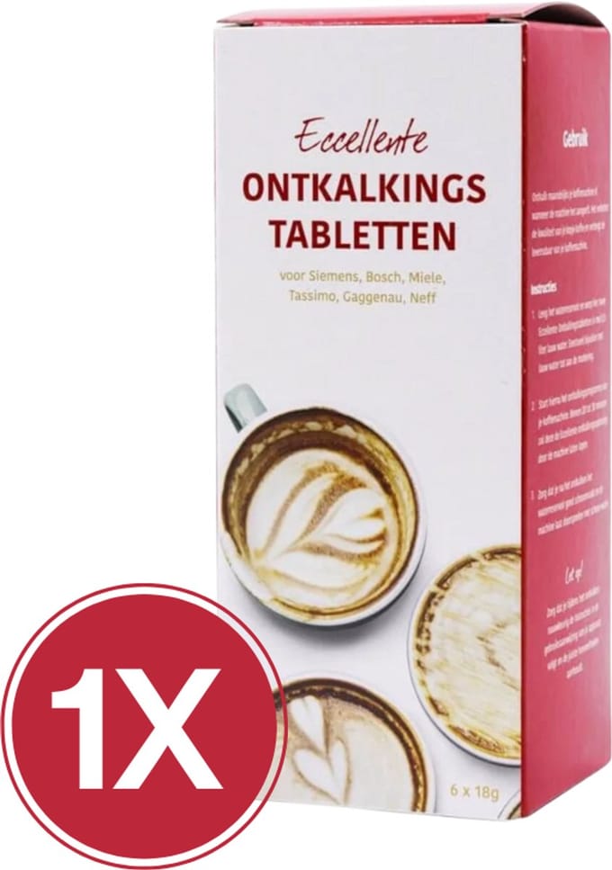 ➡️ Ontkalkingstabletten voor JURA - 3x2 stuks 61848 || van Eccellente