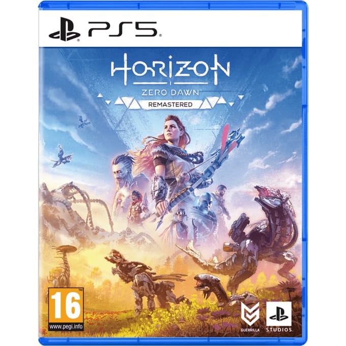 Sony PlayStation 5 PS5 Horizon Zero Dawn Remastered Games