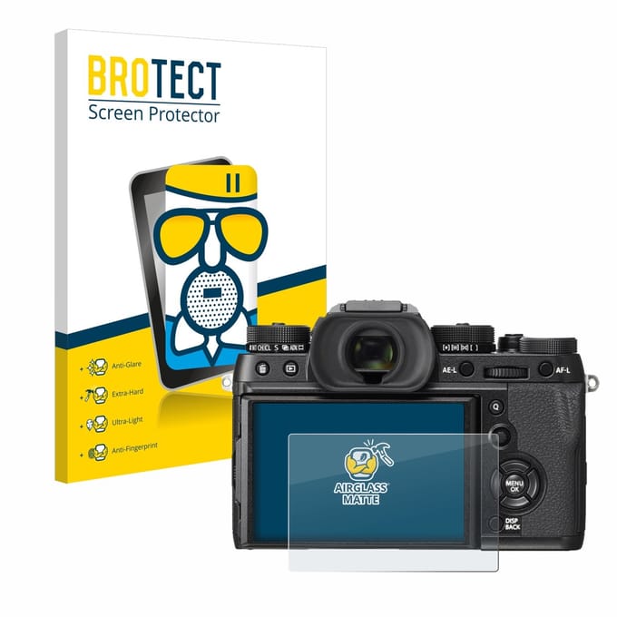 BROTECT - Screenprotector voor Fujifilm X-T2 - Folie Beschermfolie Beschermglas matte