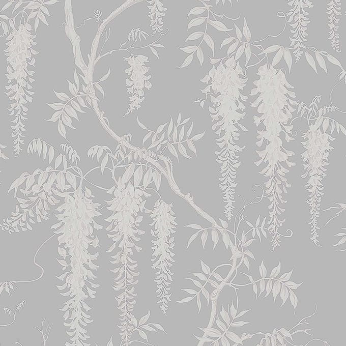 Next vliesbehang Wisteria Trails grijs 10mx52cm