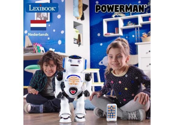 POWERMAN® Interactieve Robot om te Leren en Spelen incl. afstandsbediening (Dutch)