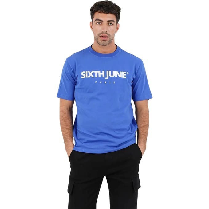 Geborduurd T-shirt Sixth June Essentials