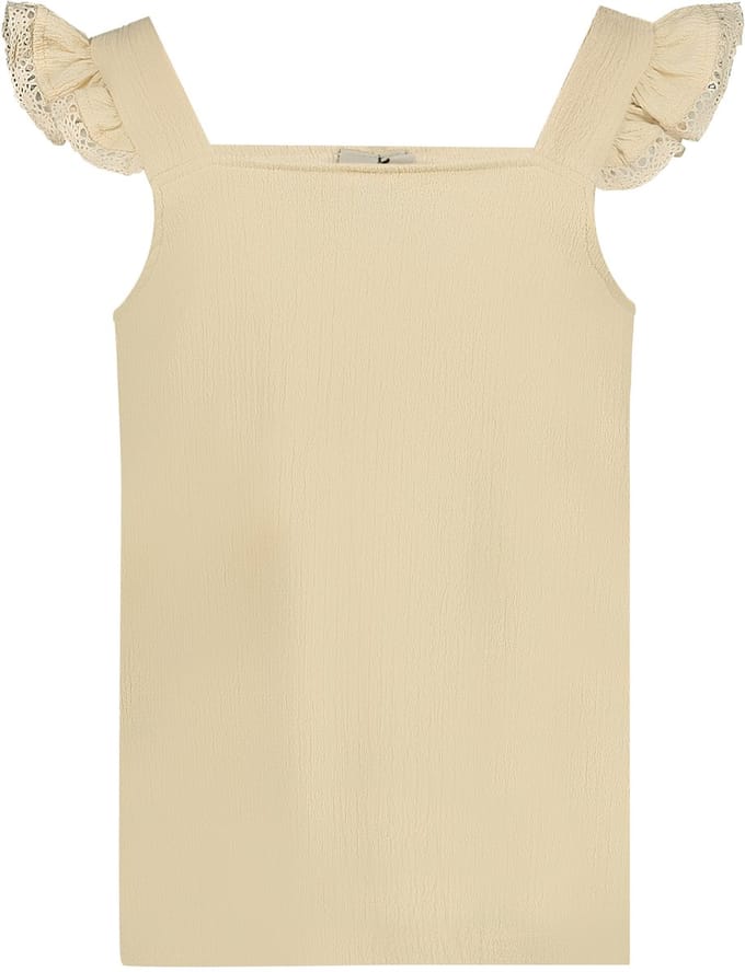 Levv - Bonita meisjes top - Almond - Maat 98