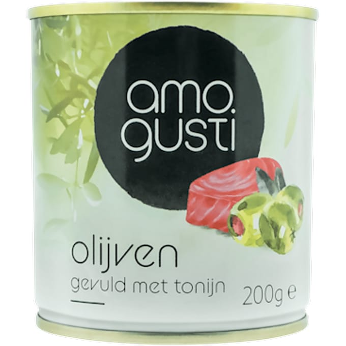 Olijven gevuld met tonijn