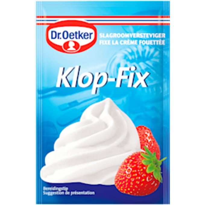 Klop-fix slagroomversteviger