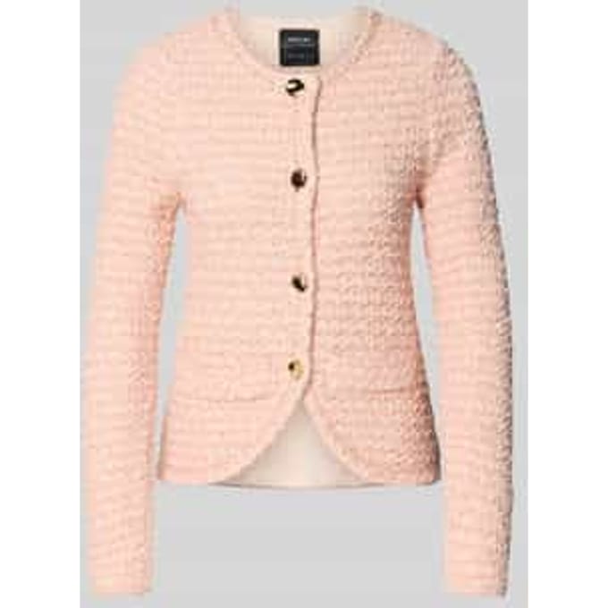 slim fit blazer in brei-look