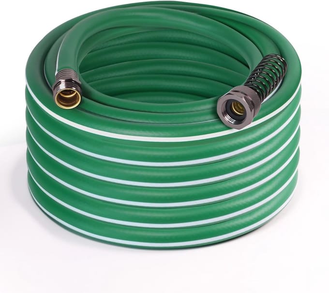Heavy Duty Tuinslang - Flexibele Waterslang - Gazon Bewateren - Kinkvrij Ontwerp - 15 Meter - Groen