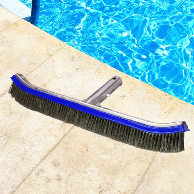 Brosse de piscine, puissance de récurage robuste, brosses de nettoyage de mousse d'algues d'aquarium, outils de nettoyage Type 3 gray