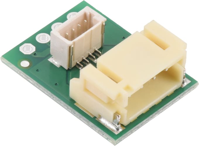 Pololu 5655 JST PH breakoutboard 4 pin male side entry met JST SH adapter 2.54 mm breadboard
