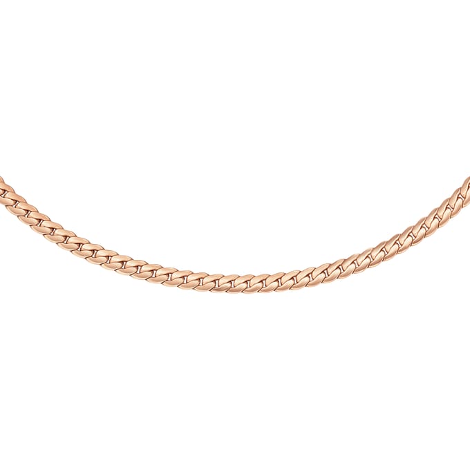 Daniel Wellington DW Staple Flat 45-49cm Rose Gold