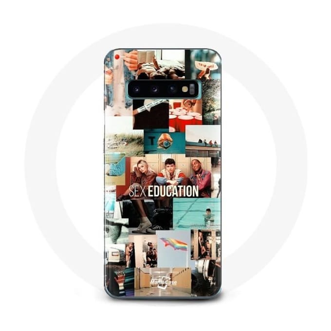 Coque - Samsung - Galaxy S10 Edge - Souple - Blanc - Sex Education