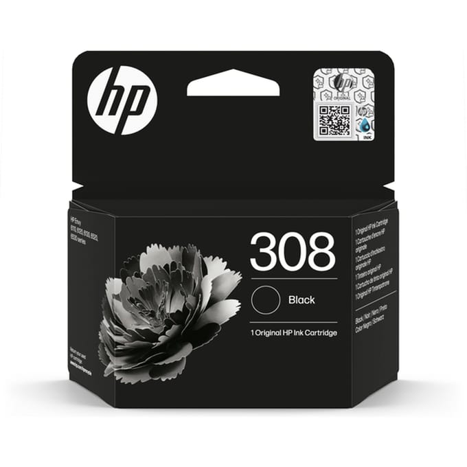 HP 308 - Inktcartridge - Origineel - Standaard capaciteit - Zwart