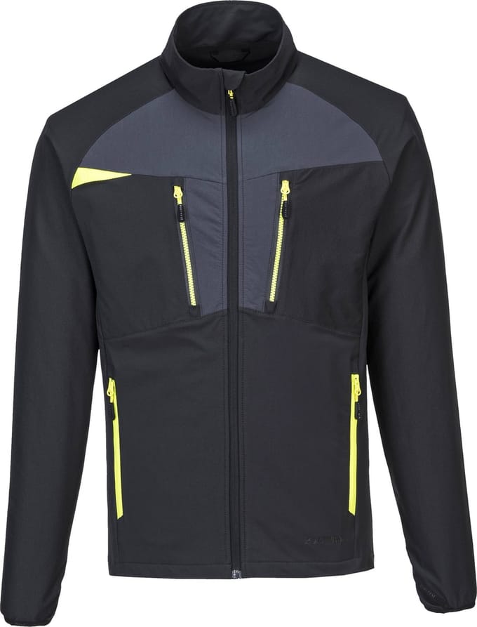 DX4 Zip Base Layer Top - Zwart - Maat L - DX480