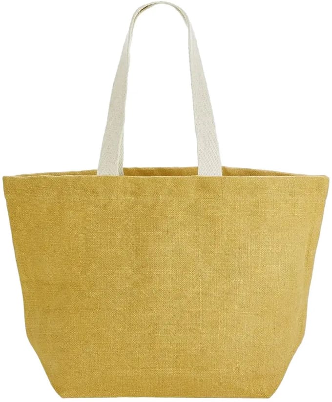 Jute strandtas Westford Mill Soft Washed