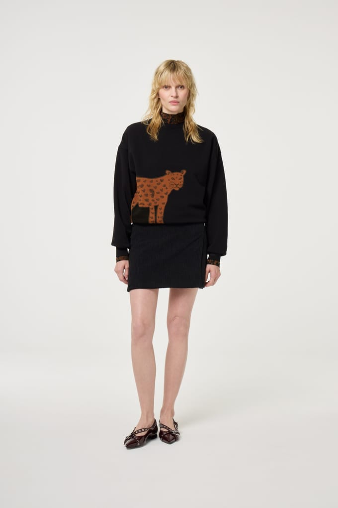 Fabienne Chapot Archie Sweater Black Maat: M | Sweaters Outlet | Dames | Zwart